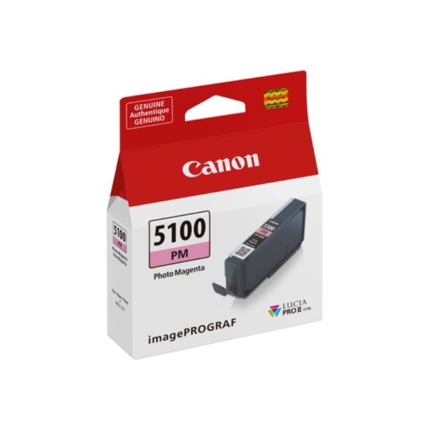 Canon PFI-5100PM original bl�kpatron - foto Magenta - 14,4ml